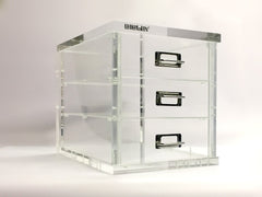acrylic filling cabinet