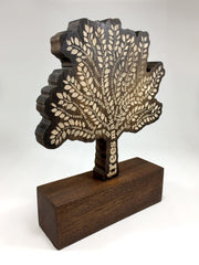 Sustainable wooden tree award