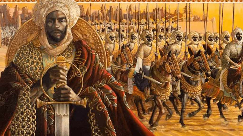2 Mansa Musa - O homem mais rico do mundo dentor de mais de trilhões de dolares em ouro
