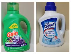 Gain and Lysol