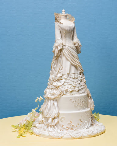 Wedding dress cake earns top honors at Grand National Wedding