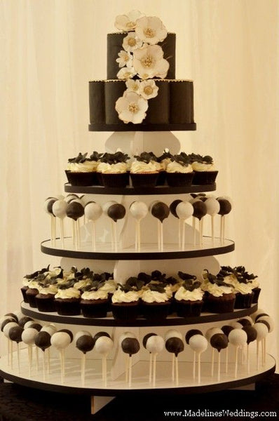 Mixed Up Cake Pop Wedding Cake