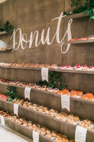 Donut Bar for Wedding