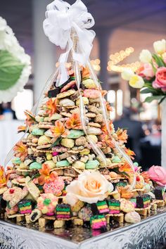 Traditional Italian Wedding Cookie Cake