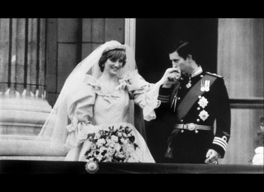Prince Charles Kissing Princess Diana's Hand