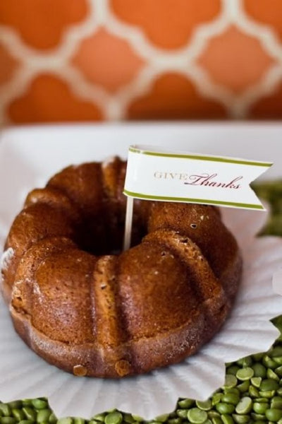 Autumn Wedding Pumpkin Bundt Cake Ideas