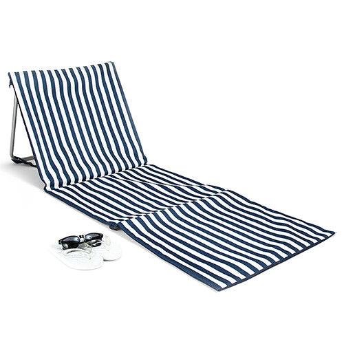 folding beach mat and sun lounger