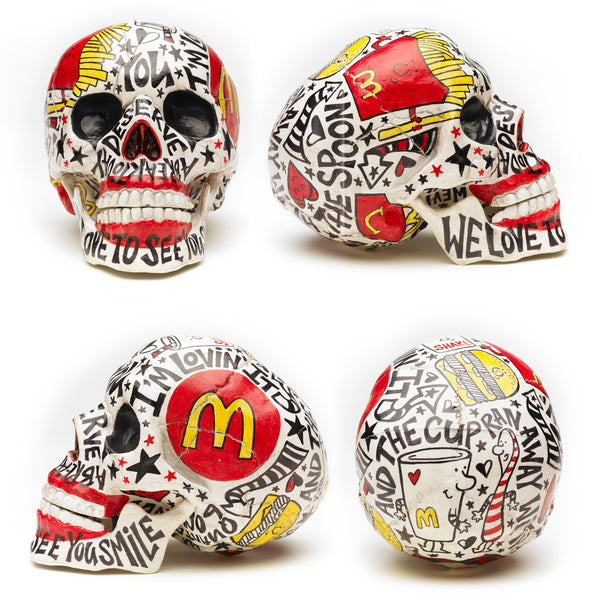 Mc Donald Art Skull
