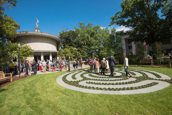 Earth Day Walk 2018 - Chelsea Labyrinth - American University in Washington DC