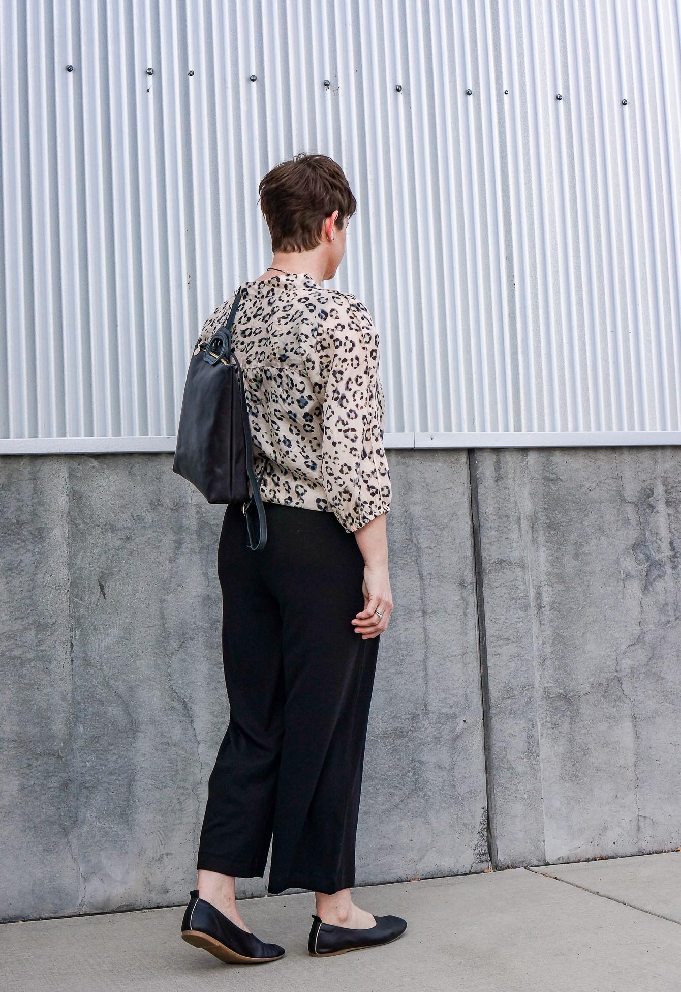 Clare Vivier Marcelle Backpack in Black