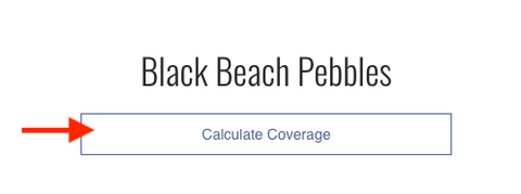 Coverage Calculator for Landscaping Rock