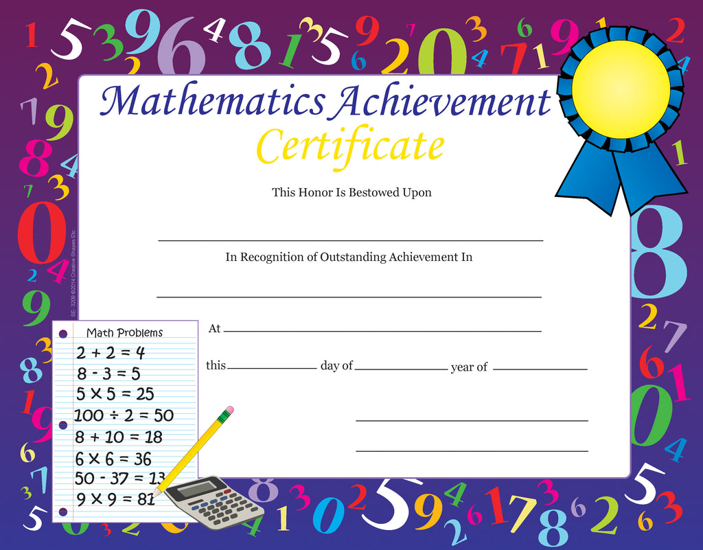 recognition-certificates-mathematics-achievement-creative-shapes-etc
