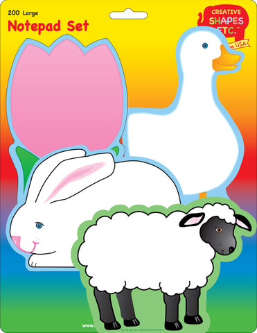 Picture of Large Notepad Set - Easter