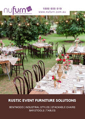 Rustic Event Stacking and Folding Chairs