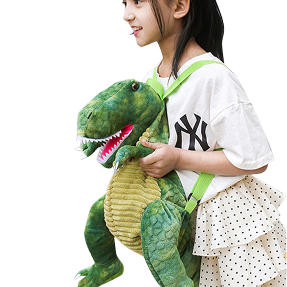 dinosaur plush bag