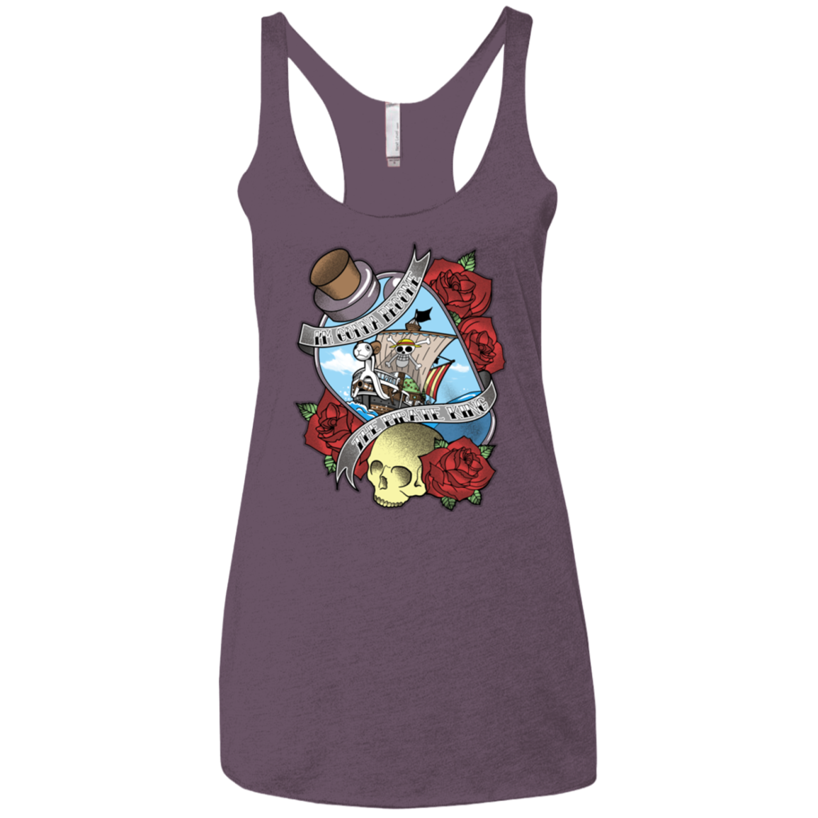 The Pirate King Women's Triblend Racerback Tank
