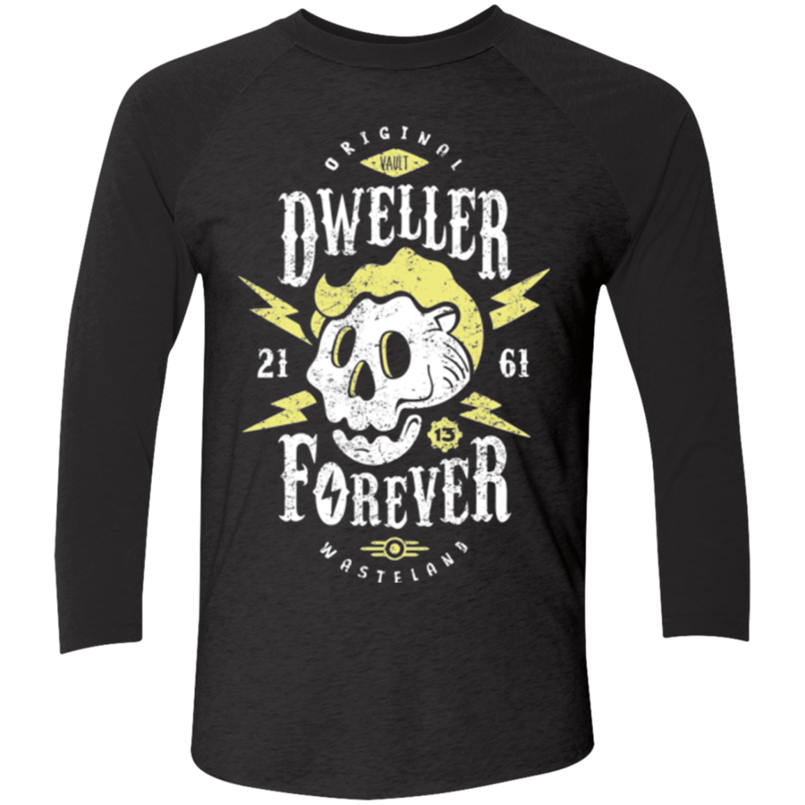 Dweller Forever Men's Triblend 3/4 Sleeve