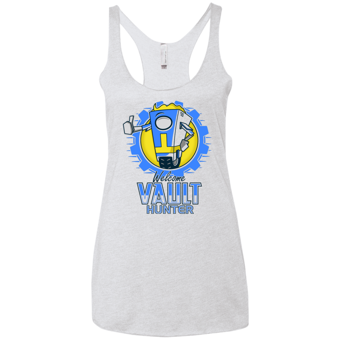 Welcome Vault Hunter Women's Triblend Racerback Tank