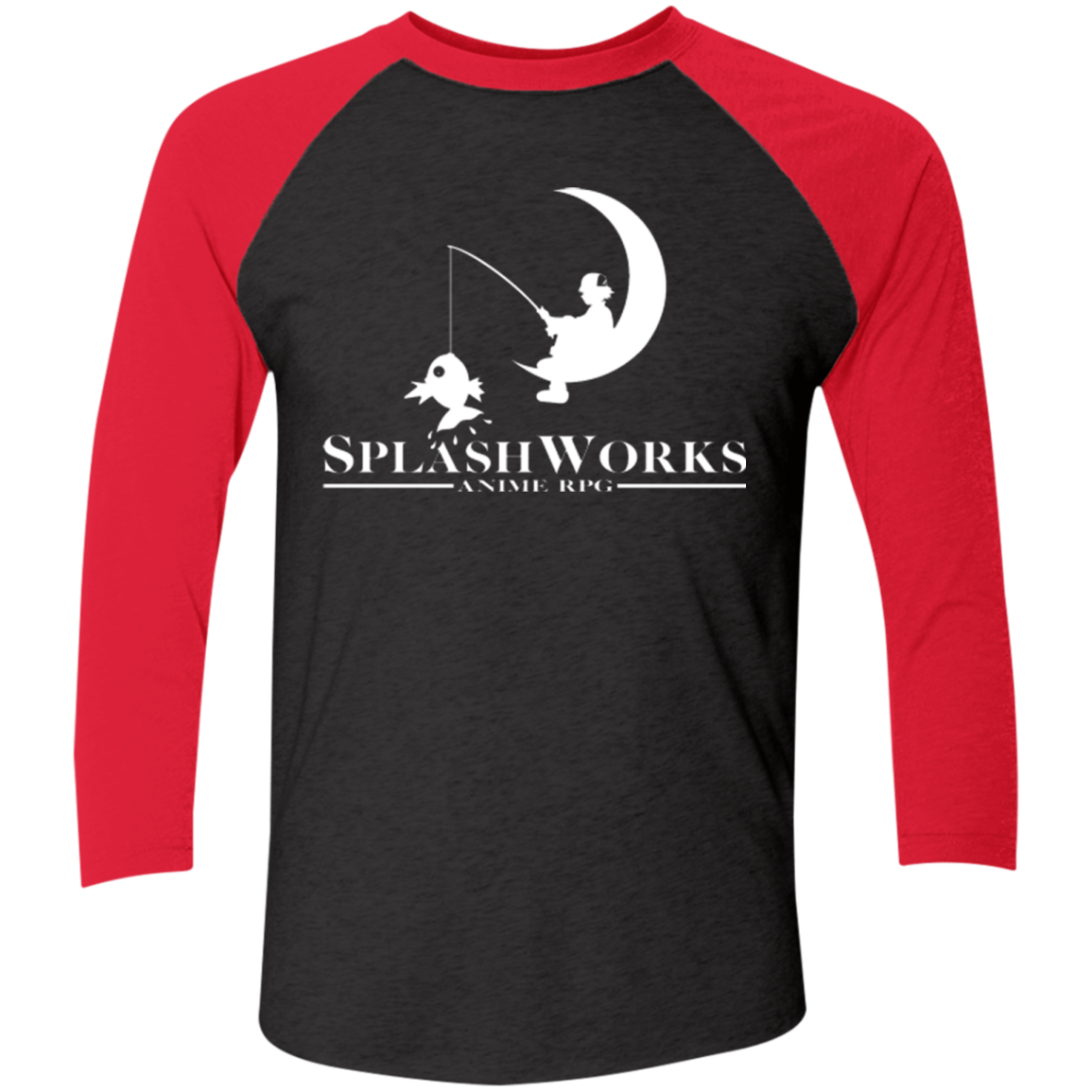 Splash Works Men's Triblend 3/4 Sleeve