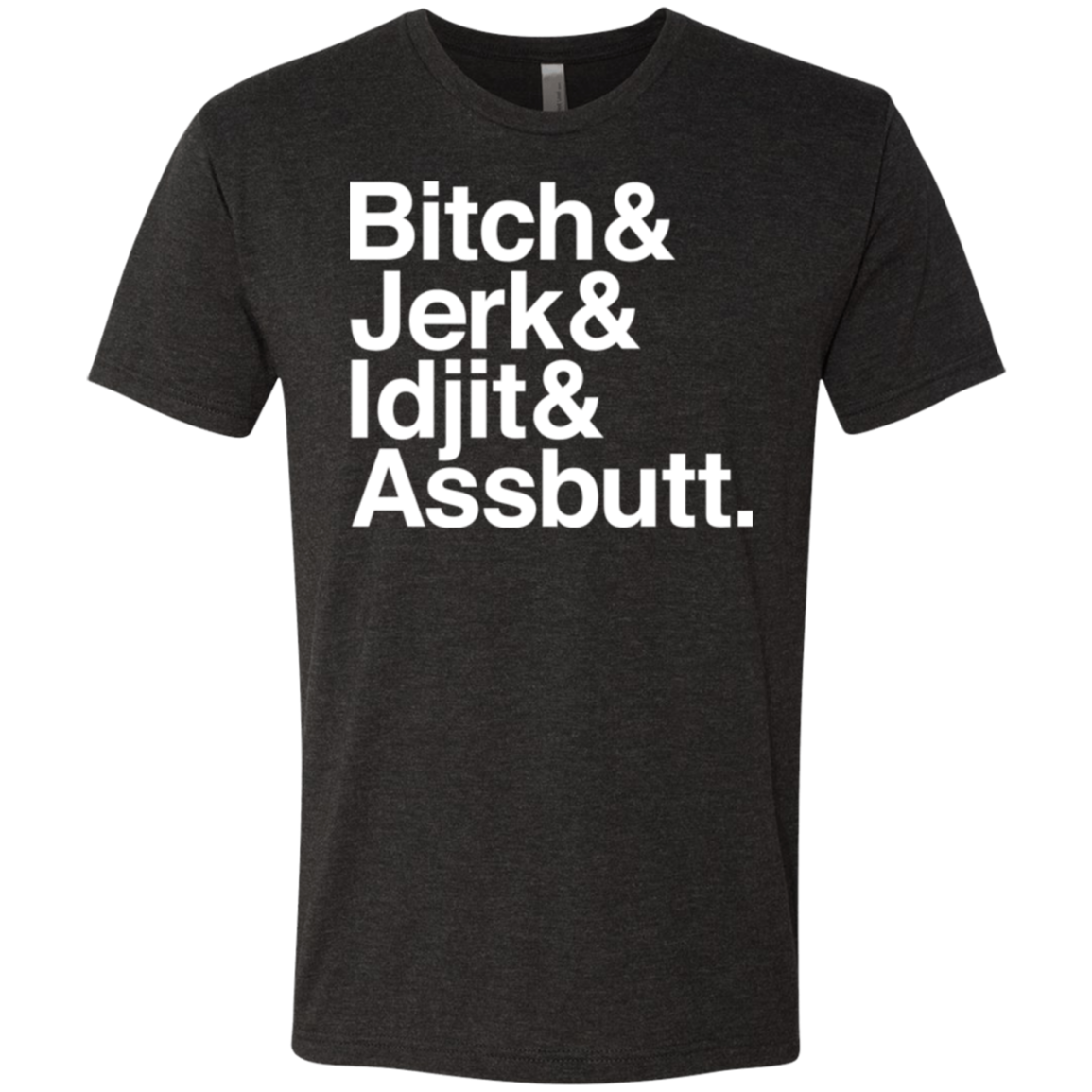 Team Free Will Helvetica Men's Triblend T-Shirt