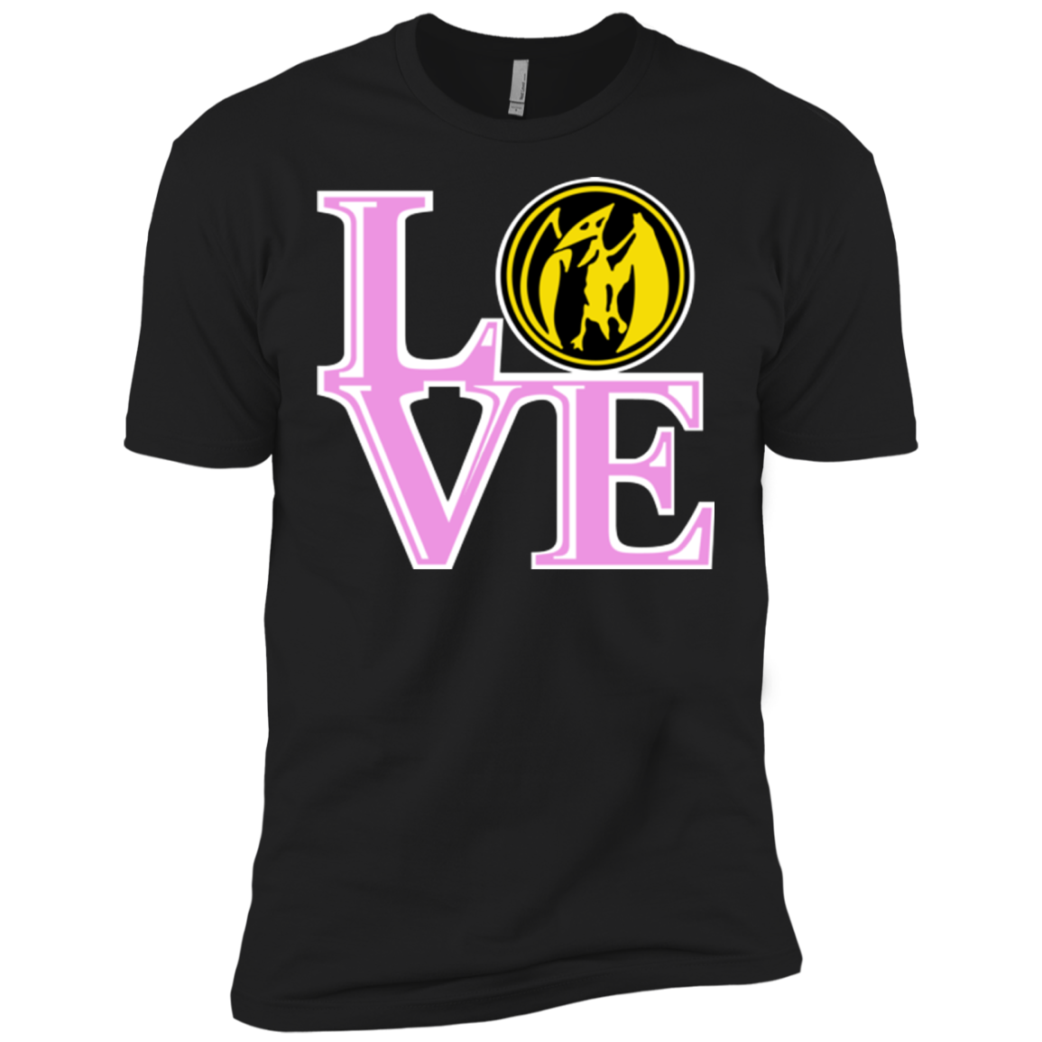 Pink Ranger LOVE Men's Premium T-Shirt