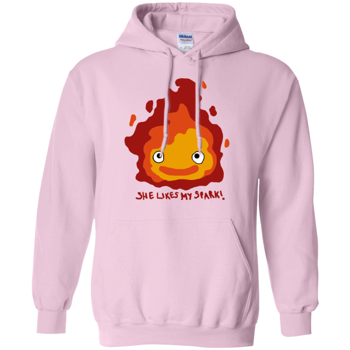 She likes my Spark Pullover Hoodie
