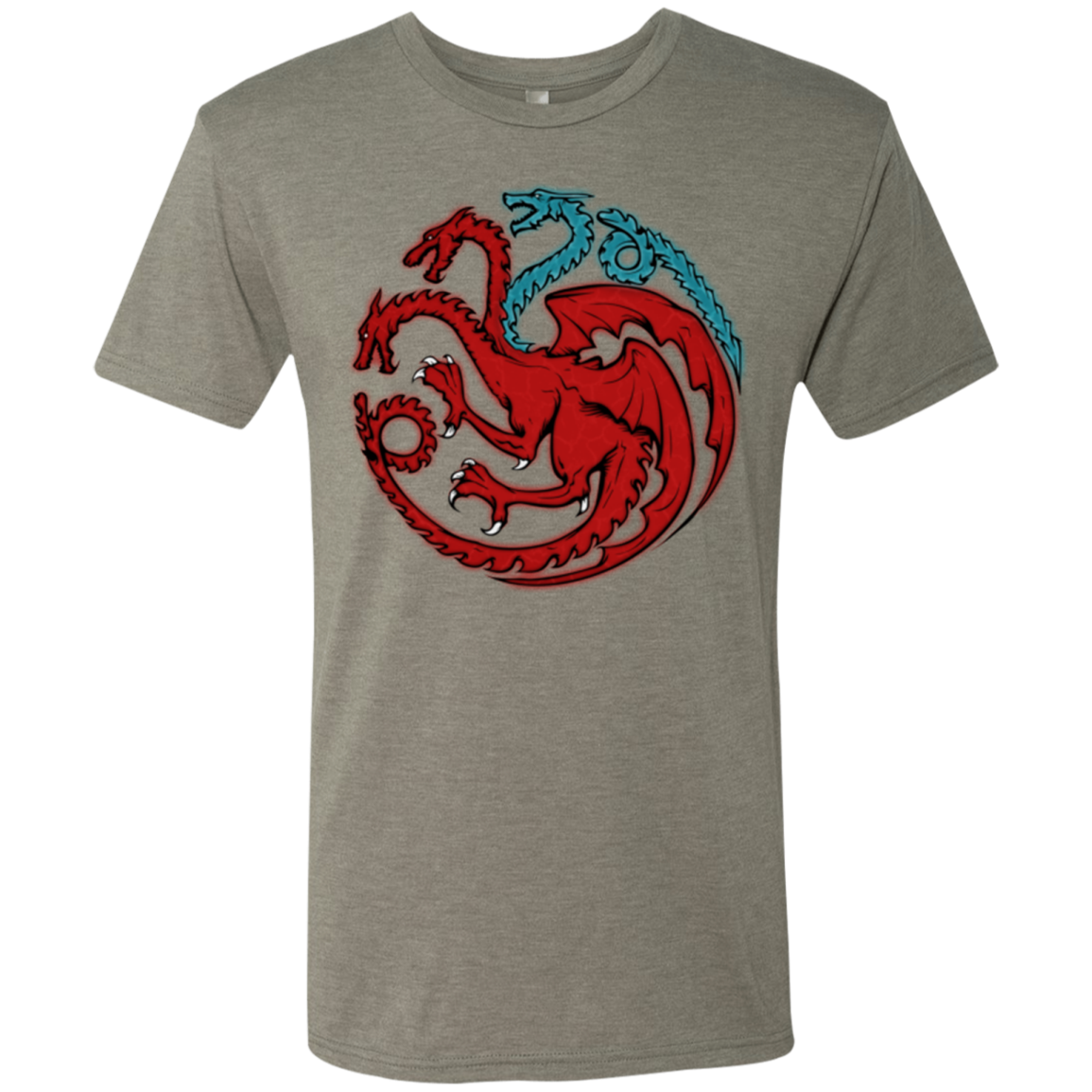 Trinity of fire and ice V2 Men's Triblend T-Shirt