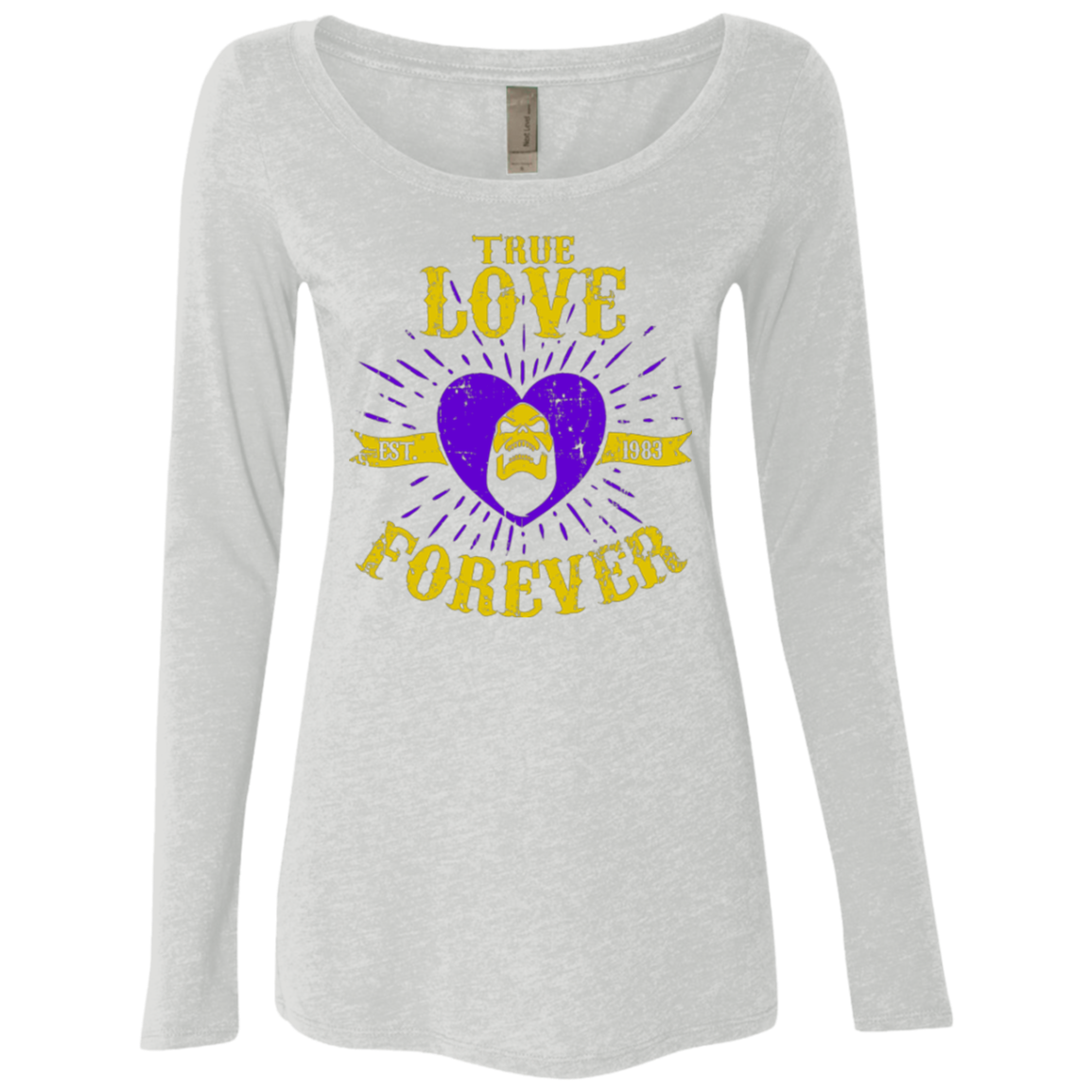 True Love Forever Masters Women's Triblend Long Sleeve Shirt