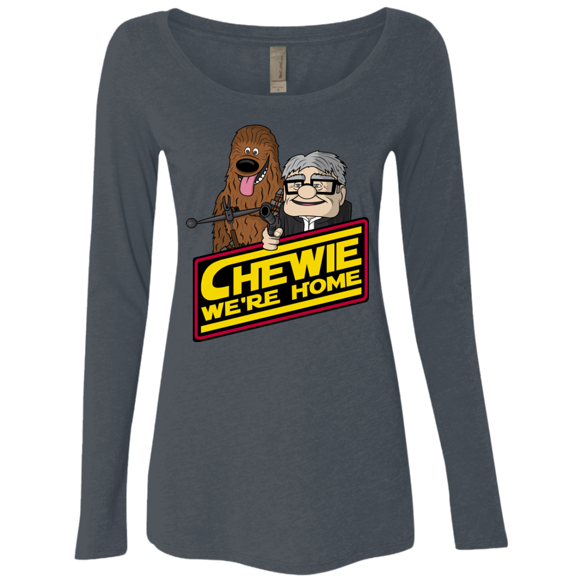 We're home Women's Triblend Long Sleeve Shirt