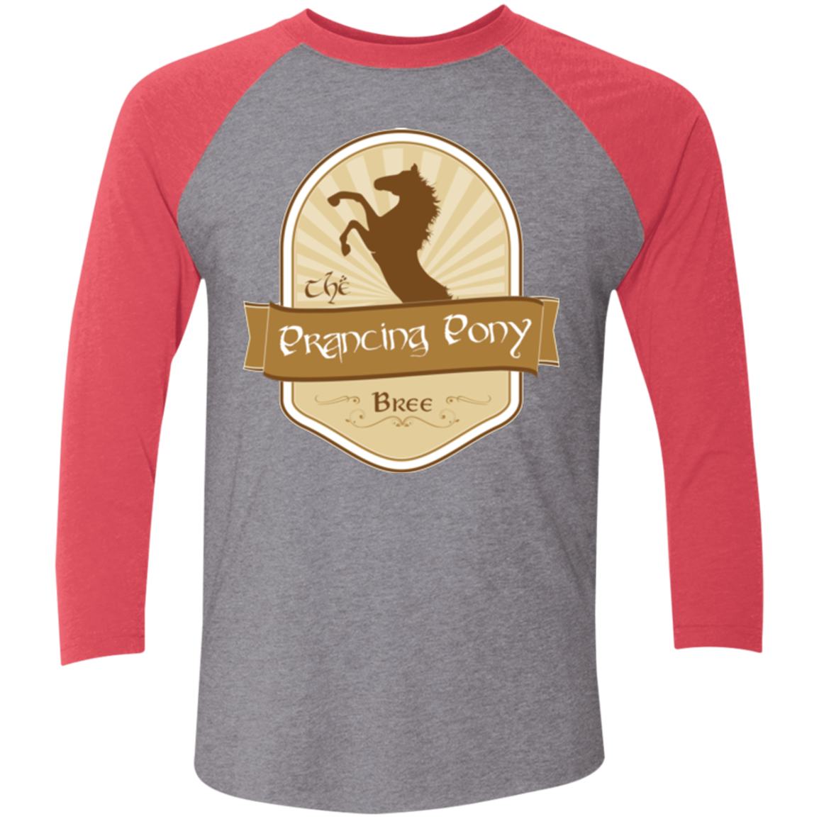 Prancing Pony Triblend 3/4 Sleeve