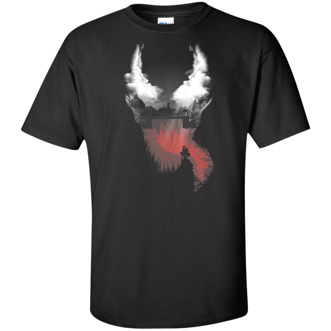 Symbiote City Tall T-Shirt