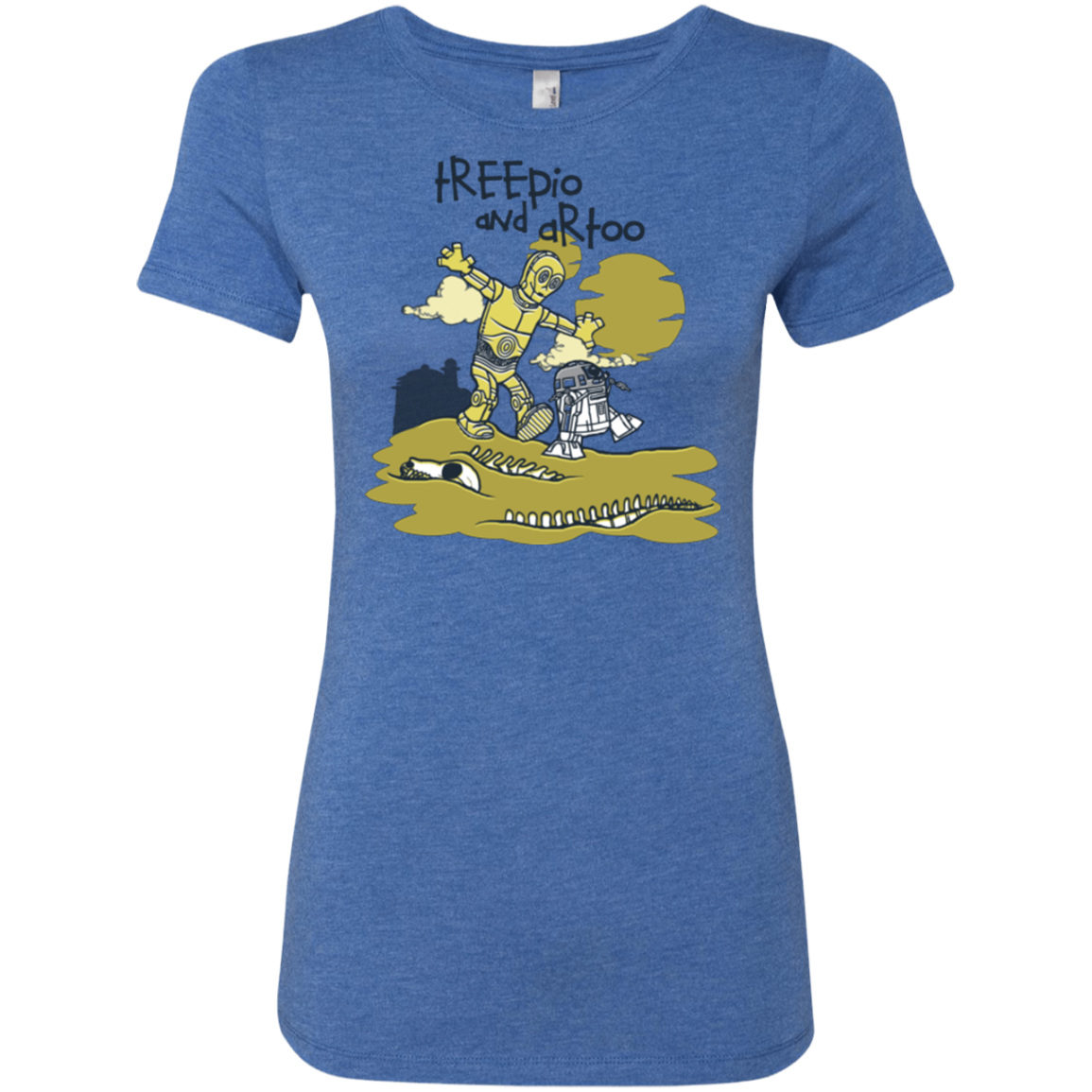 Treepio and Artoo Women's Triblend T-Shirt