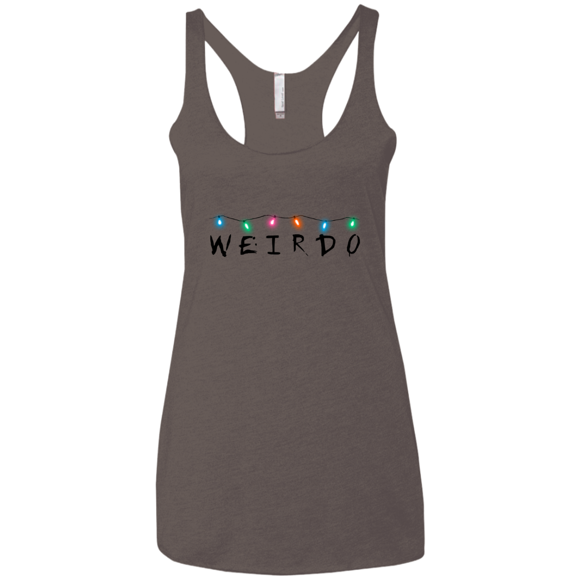 Weirdo Women's Triblend Racerback Tank