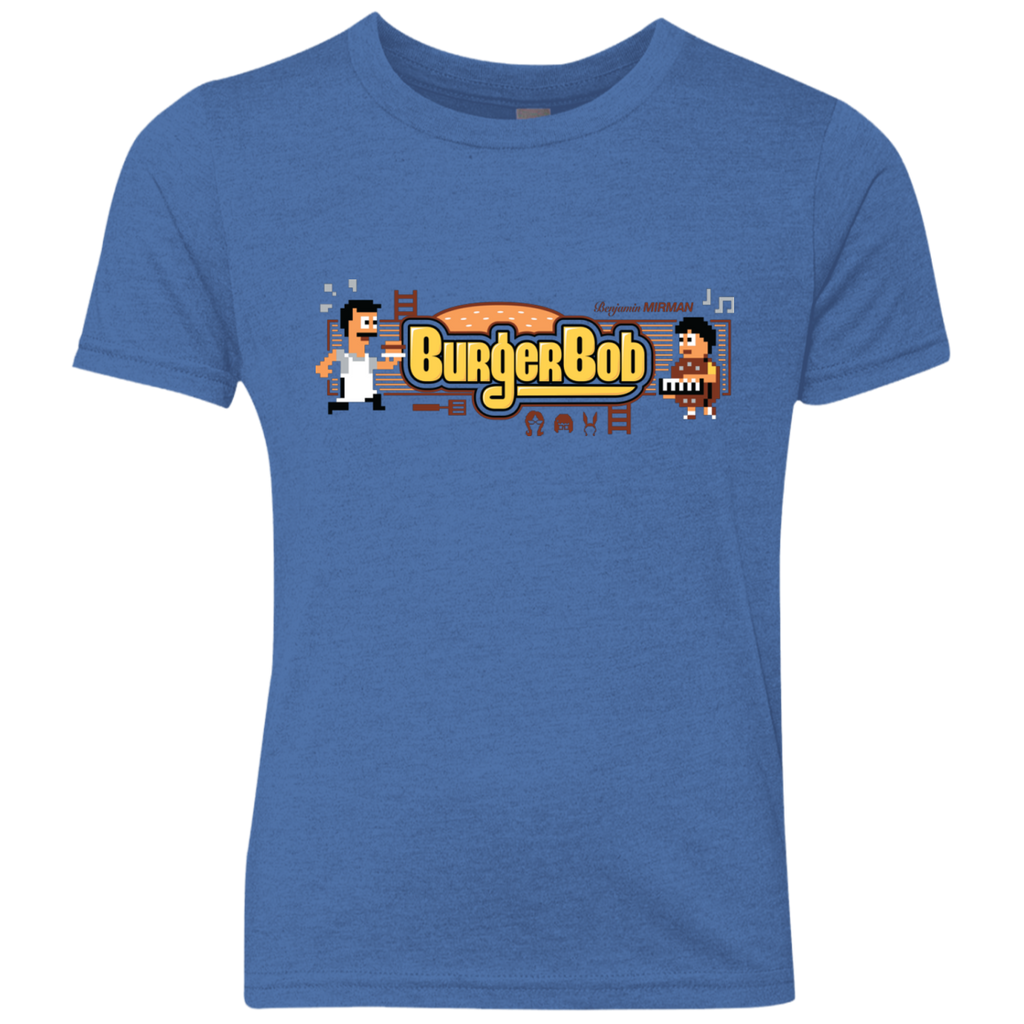 Burger Bob Youth Triblend T-Shirt