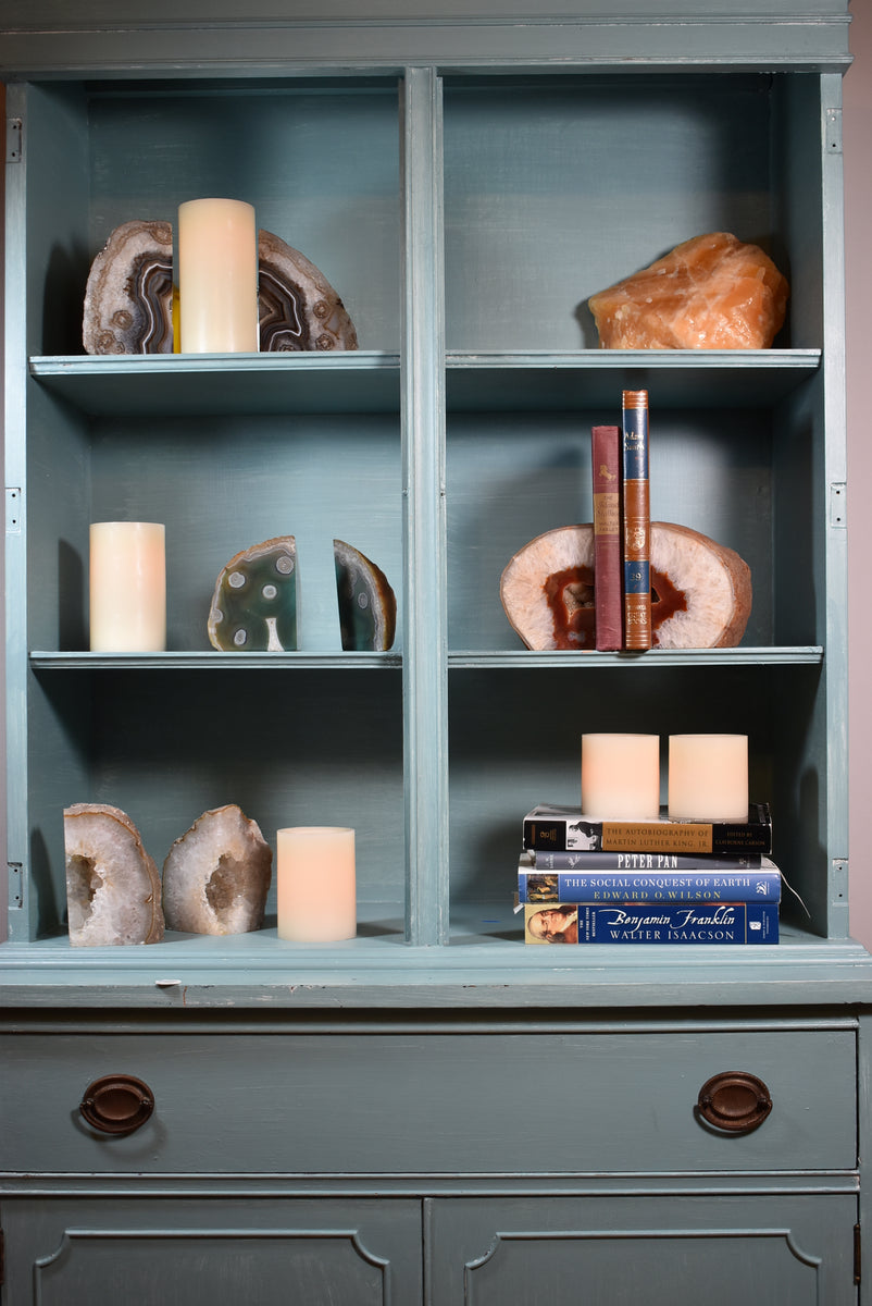 Agate Bookends