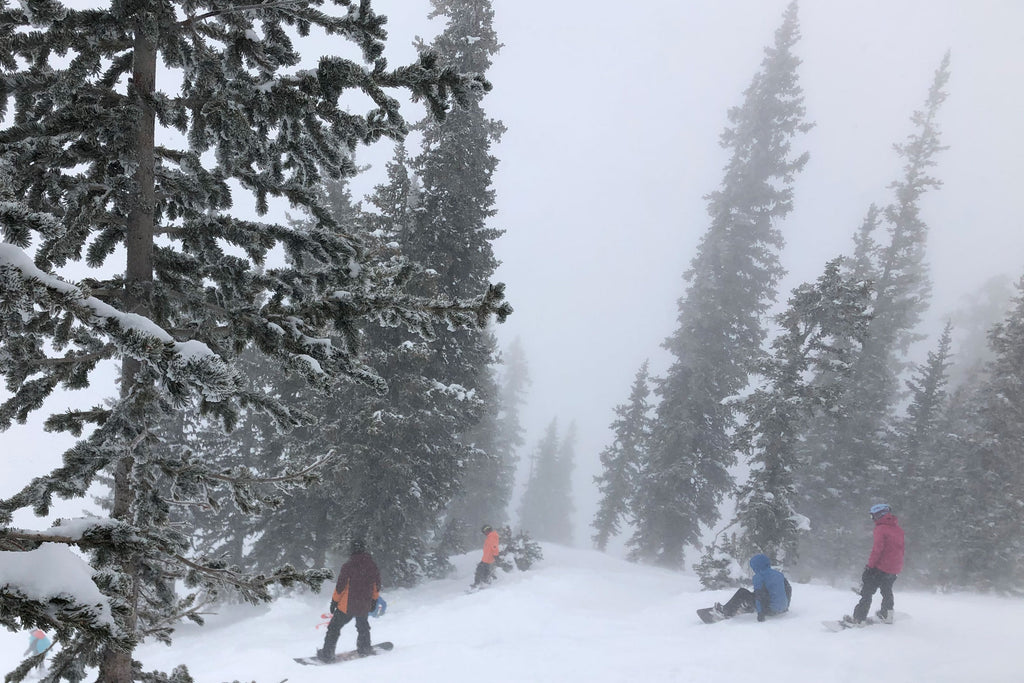 Lots of powder skiing in Utah