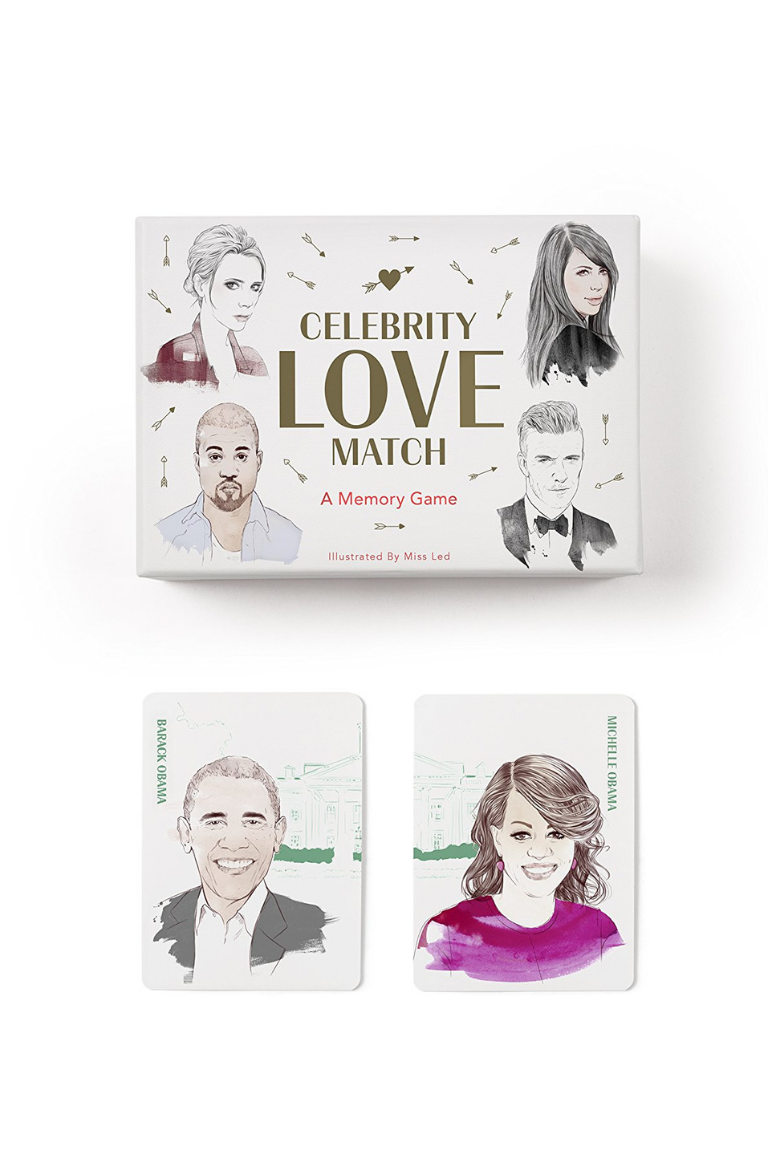 Celebrity Love Match: A Memory Game