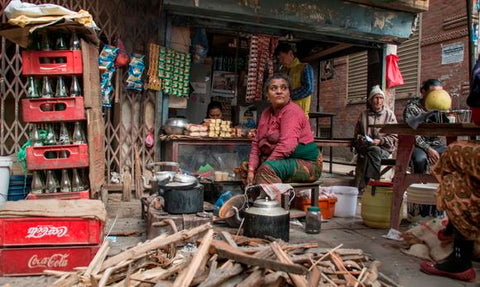 Cooking with firewood