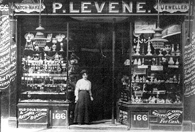 P. Levene Old Shop Image