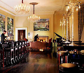 Silver-Plated Candelabra for a Hotel Bar in Dublin