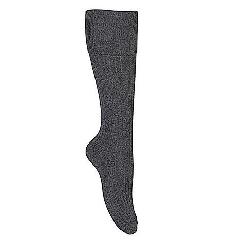 Fairbairn College Socks Grey (Double Pack)