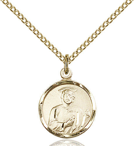 Image of St. Jude Pendant (Gold Filled)