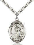 Image of St. Joan of Arc Pendant (Sterling Silver)