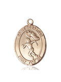 Image of St. Sebastian / Track & Field Medal (14kt Gold)