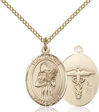 Image of St. Agatha / Nurse Pendant (Gold Filled)