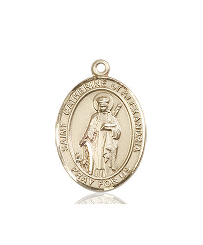 st_catherine_of_alexandria_medal_14kt_gold