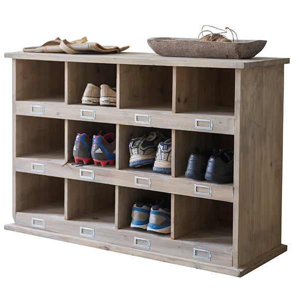 Large Chedworth Wooden Shoe Storage