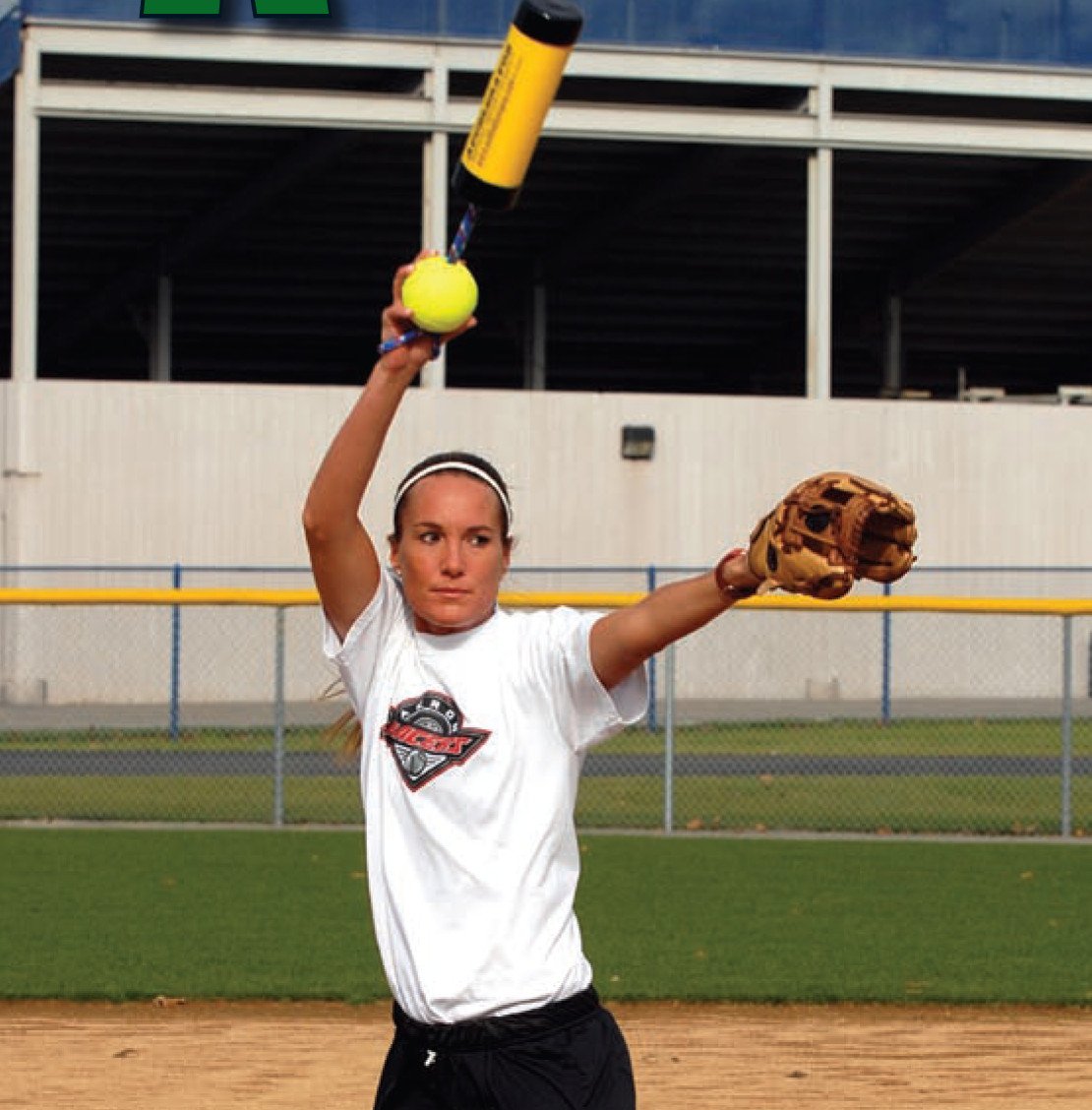 XELERATOR THE CANNONBALL Fastpitch Softball Pitching Training Aids 