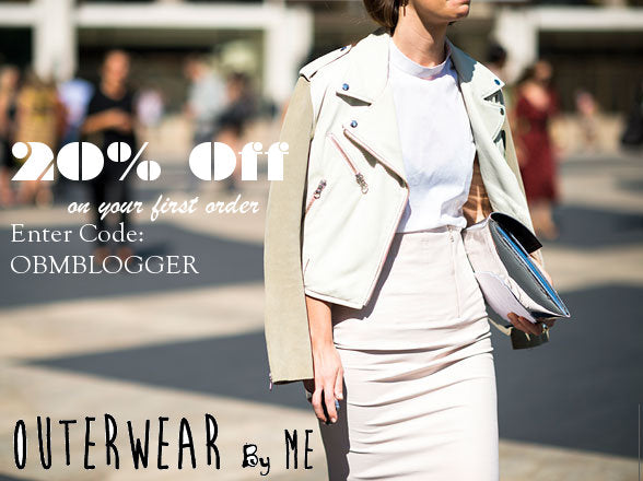 20% Off on your first order! by OUTERWEAR by ME