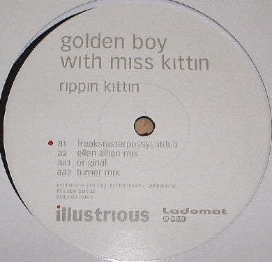 golden boy with miss kittin